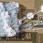 引き揃え☆pompom*gray