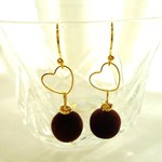 再販ショコラバレンタイン＆白♡温かフロッキーピアス＆イヤリング３