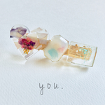  【再販】ハート ブーケヘアクリップ