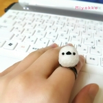 【ご依頼品】シマエナガリング 左手用