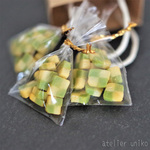 《ミニチュア洋菓子》抹茶クッキー