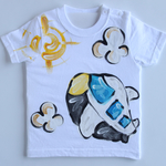  名前入り手描きTシャツ  飛行機