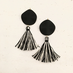 ＊再販＊Black tasselピアス／イヤリング