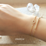 Gold Stick Bracelet