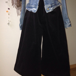 すっきりゆったりガウチョ☆黒