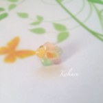 とろける夢色フラワー♪イヤーカフ