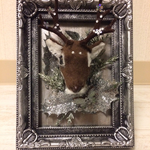 トナカイのクリスマス壁掛け