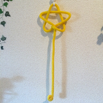 【送料込☆幸せのお手伝い☆ウールレター☆スター☆ステッキ】
