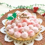 <X`masご予約受付中 > （S）新食感☆苺レアチーズタルト