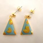 ▲あひるたんピアス・イヤリング
