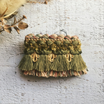 バレッタ【mosgreen fringe】