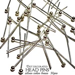 【.:*☆限定SALE☆*:.】【ドットアクセント付き✩】Ｔピン金具【一味違うデザインに✧】３０本セット✩【スタイリッシュ素材✧】