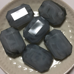 大理石風ビーズ グレー