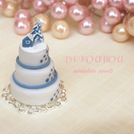 雪降るケーキ