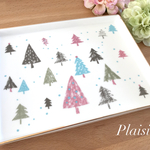 クリスマスパーティーに☆クリスマスツリープレート