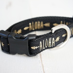 【在庫処分ＳＡＬＥ】【訳アリ価格】20-26.5ｃｍ中型犬★ＡＬＯＨＡ★首輪