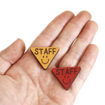 STAFFのピンズ