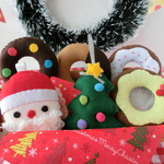 [名入れ無料!]Merry Ｘ'mas !　今日からわたしもドーナツ屋さん！