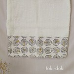 タオルハンカチ　平和の花