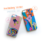 【オーダーメイド】 iPhone スマホケース 【morning scene】