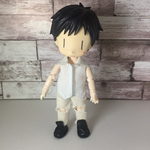 オビツ11  白シャツ(袖無し)