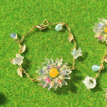 蝶舞うお花畑 ブレスレット