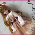 22cmドールサイズ　リカちゃんサイズ 　 イングリッシュローズガーデン