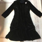 ベルベットベロア ワンピースとカ