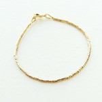 gold × beads : ブレスレット