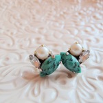 Petit Bijoux ピアス イヤリング＊Turquoise green＊