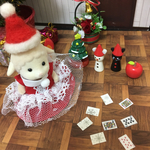 雪の結晶トランプミニチュア☆54枚☆裏が可愛い。どんなミニチュアにも☆   