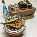 【リニューアル】七輪でさんまの塩焼き①