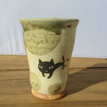 再入荷！！＊天野栄治＊黒ねこタンブラー