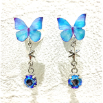 小さな蝶々の耳飾り(Aタイプ)