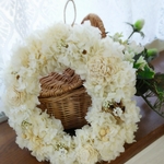 buchapimama様オーダー商品~ナチュラルリース（white)✨