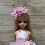 再販✨リカちゃんピンクのカチューシャ