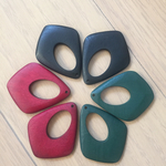 再再入荷!!しずく型ウッドパーツ