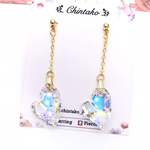 heart ピアス/イヤリング スワロフスキー