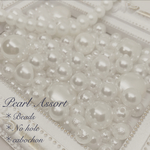 Pearl Assort＊穴あり・穴なし・カボションetc