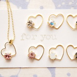 7colors⚪︎  Heart × stone ...   small　ネックレス　