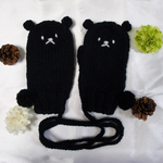 《受注製作》クロクマさん キッズ手袋  
