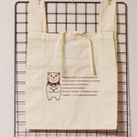 【売り尽くしSALE 50%OFF!】クマさんマルシェバッグ(M)