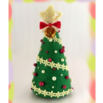 羊毛フェルトのクリスマスツリー