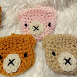 くまちゃんのアクリルたわしアソート5個セット 