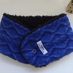 ふかふかネックウォーマー *ニット縄編み模様*navy*子供~大人まで