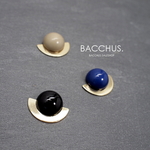Semicircleピアス/イヤリング:3色 PS14 BACCHUS.