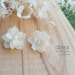 再再…販☆立体紫陽花ピアス/イヤリング