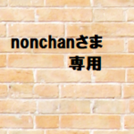 nonchanさま　専用商品です