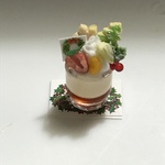 hand made ミニチュアドールハウス クリスマスプリン①