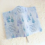≪再販≫ 森のクリスマスのブックカバー(文庫本size)昼